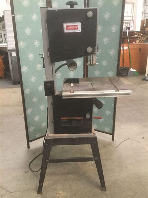 Lot Craftsman 12 Inch Bandsaw Model 119 224000