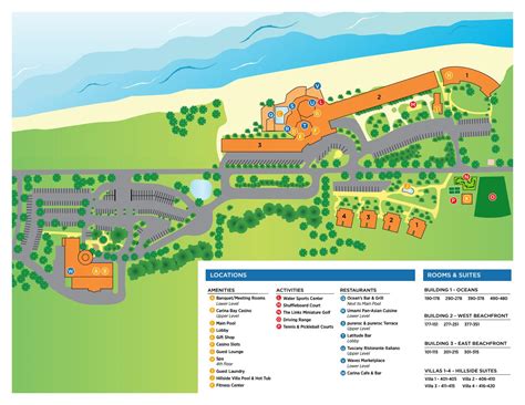 Carina Bay Resort Map By Divi Resorts Issuu