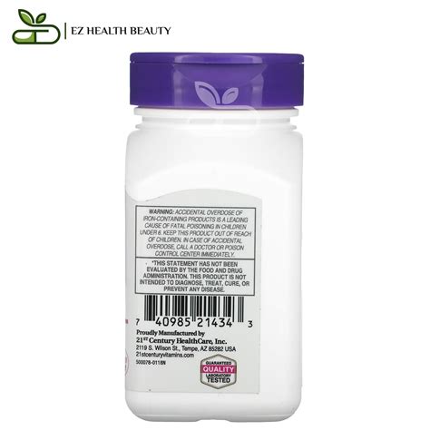 St Century Advanced Formula Hair Skin And Nails Tablets Ez Health