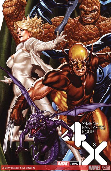 X Men Fantastic Four Variant Comic Issues Marvel