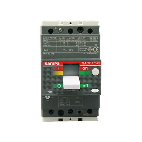 ABB Moulded Case Circuit Breaker MCCB XT1C 160 TMD 100 1000 3P F F 3P