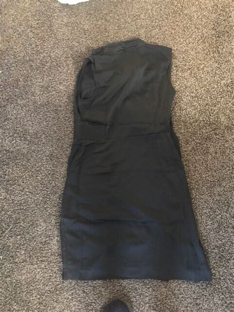 G By Giuliana Black Label Black Wrap Dress Sz S Ebay