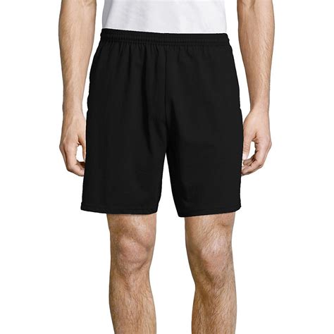 Hanes Mens Jersey Pocket Short O8790