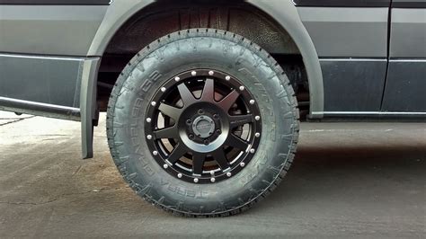 Upgraded Sprinter Van Wheels Method Wheels And Nitto Ats