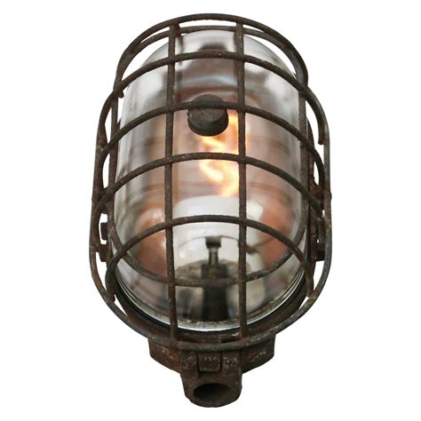 Industrielle Vintage Vintage Wandlampe Aus Gusseisen Bei Pamono Kaufen