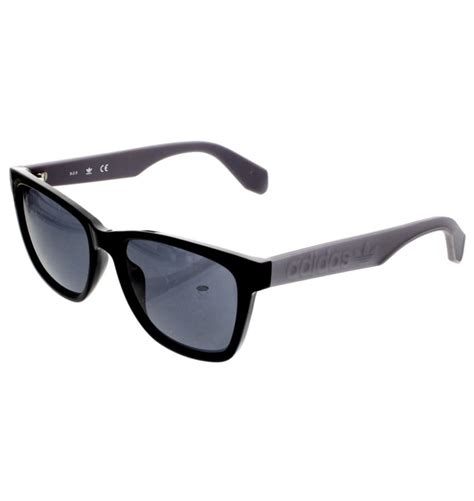 Unisex Original Square Shape Sunglasses Black Grey Frame Smoke Lens Flook