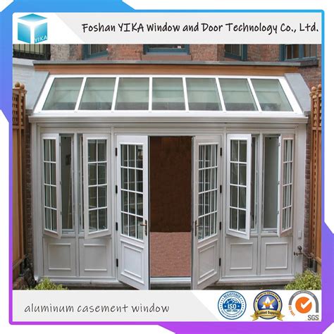 Heat Insulation Thermal Break Aluminium Window With Low E Glass