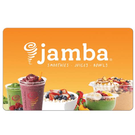 Bogo Jamba Juice Card