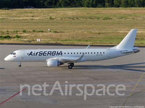 Air Serbia Embraer ERJ 190SR ERJ 190 100SR SX PTM Photo 577214