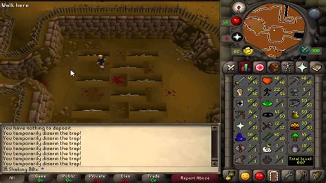 Osrs Rogues Den Mini Game Guide Fastest Route Youtube