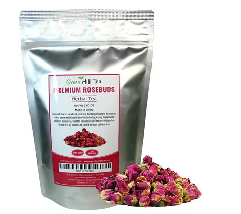 Amazon Greenhilltea Premium Dried Rose Buds Rosebud Flower Herb