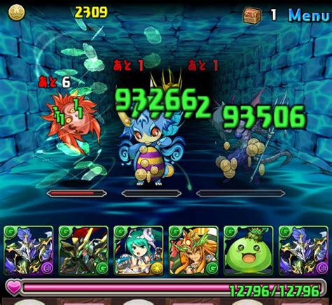 パズドラ女子が水の歴龍地獄級に挑戦② パズドライフ