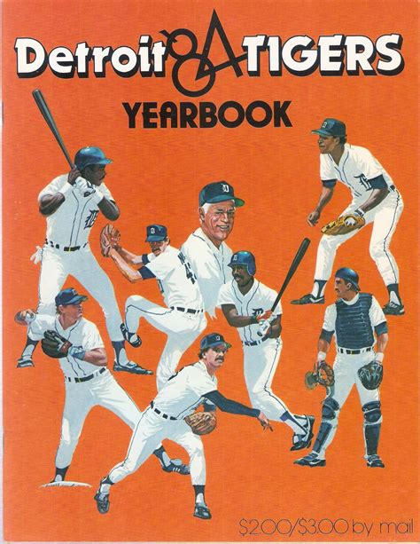 Baseball Programs: 1984 Detroit Tigers