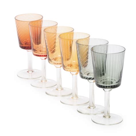 COPAS VINO SET 6 LIBRARY Incasa Madrid Curated Decor Incasa