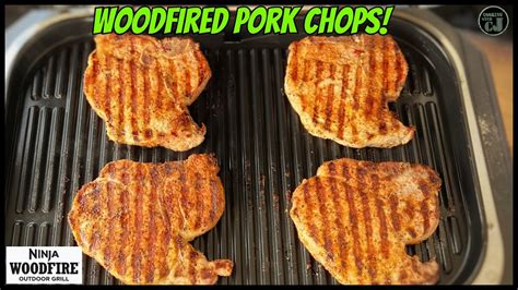 Ninja Woodfire Grilled Pork Chops Youtube