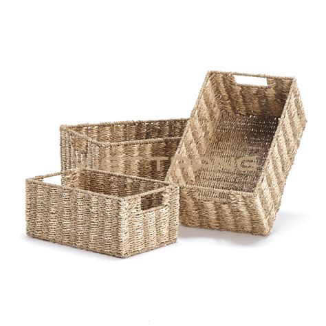 Seagrass Rectangular Basket And The Most Popular List