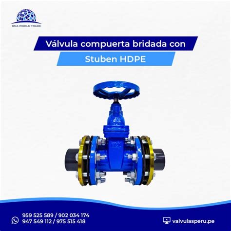 V Lvula Compuerta Bridada Con Stuben Hdpe V Lvulas Per