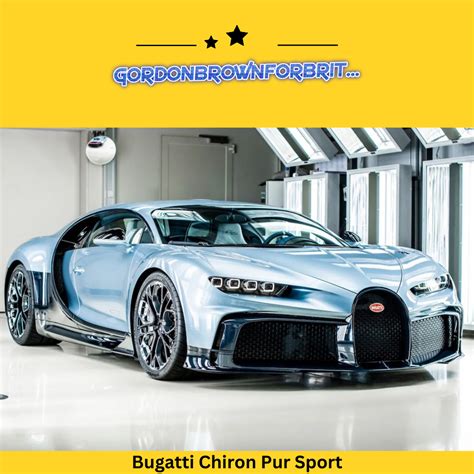 Bugatti Chiron Pur Sport Kesempurnaan Dalam Performa Dan Desain