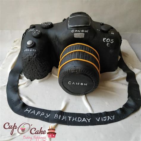 Camera Cake Decorated Cake By Sapna Omkar CakesDecor