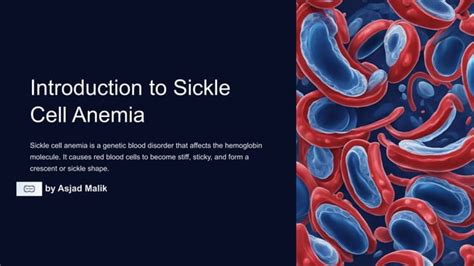 Oral Health And Sickle Cell Anaemia Pptx