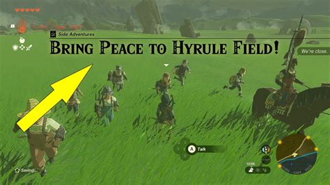 Bring Peace To Hyrule Field - Zelda Tears Of The Kingdom