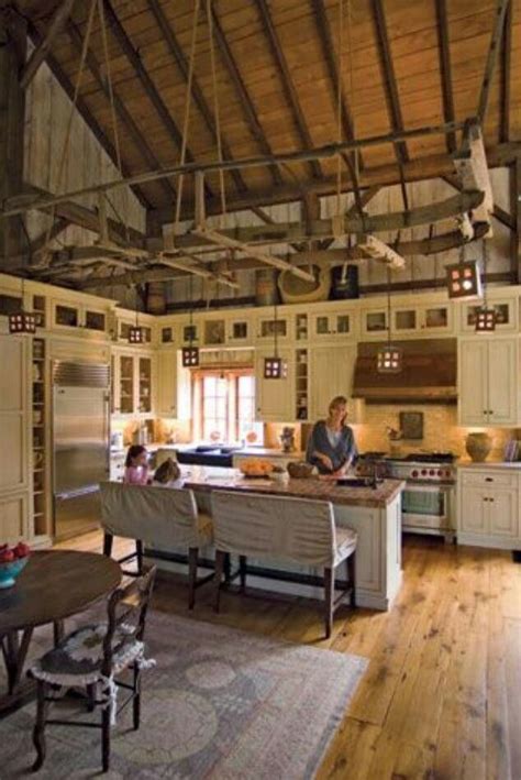 Barn Kitchen Barn House Home Kitchens