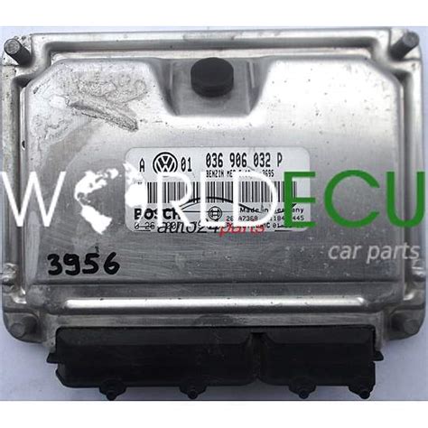 Ecu Engine Controller Vw Volkswagen Golf Bora P