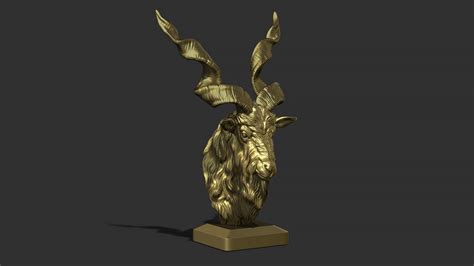 ArtStation - Markhor goat head | Resources