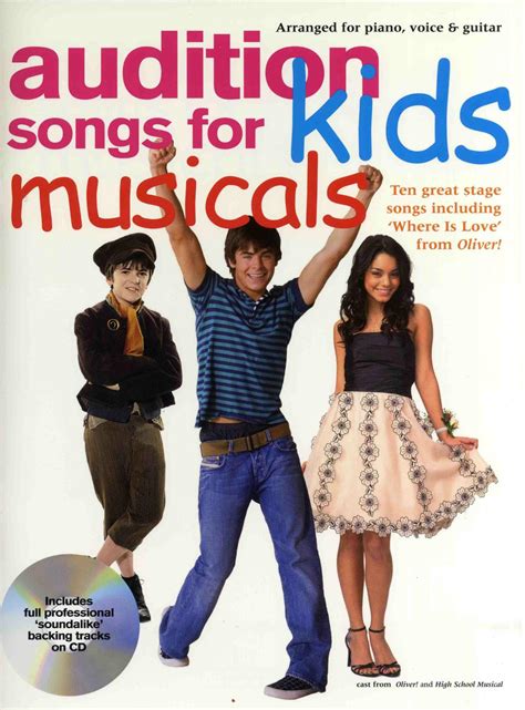 Audition Songs For Kids Musicals Vivo Music