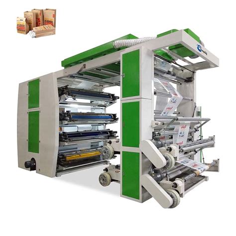 High Speed Stack Paper Board Roll Paper Flexo Printing Machine Paper