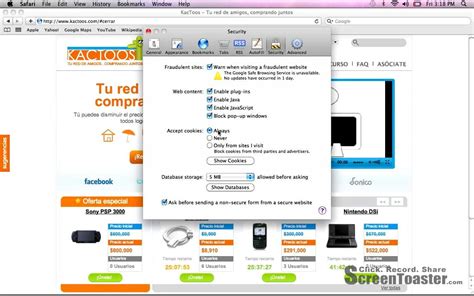 C Mo Activar Las Cookies En Safari Youtube