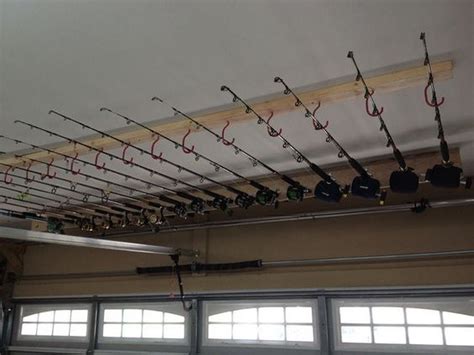 Build A Fishing Rod Rack For Only 25 8 Surprising Hacks