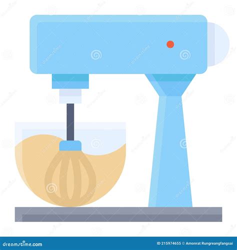 Stand Mixer Icon Bakery And Baking Related Vector Stock Vector