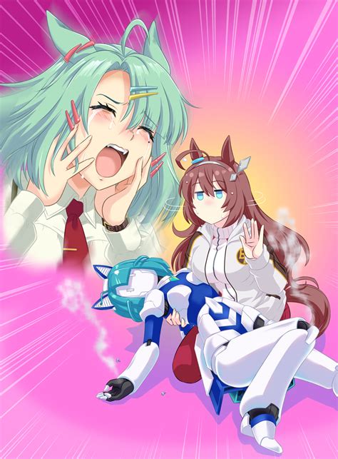 Mihono Bourbon Sugar Lights And Mecha Umamusume St Umamusume