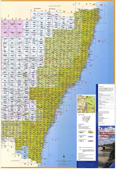 Buy Nsw Topographic Maps Shop Mapworld