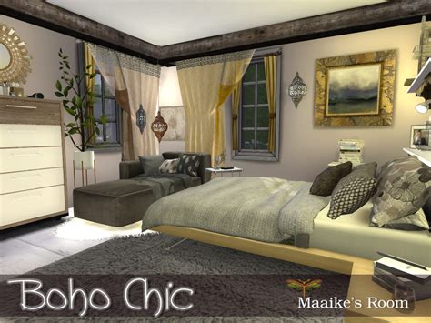 The Sims Resource Boho Chic Maaikes Bedroom