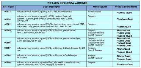 Cpt Influenza Vaccine 2024 - Maddi Christean