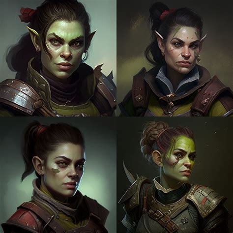 pin  dnd character portraits