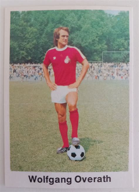 Fc K Ln Wolfgang Overath Bergmann Sticker No Panini