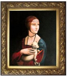 Lady With An Ermine Painting at PaintingValley.com | Explore collection of Lady With An Ermine ...