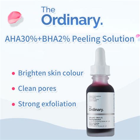 Cod The Ordinary Aha 30 Bha 2 Peeling Solution Facial Mask Ordinary