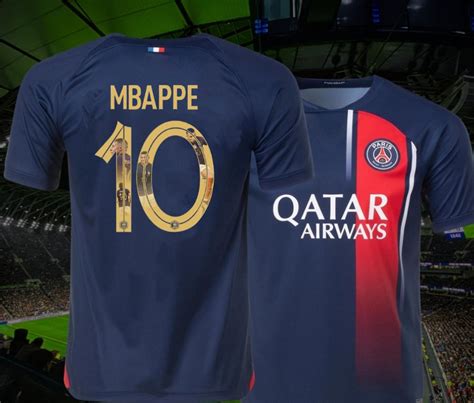 Limited Edition Paris Mbappe Premium Soccer Jersey 2023 – De Lion Designs