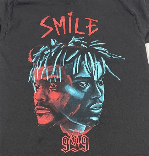 The Weeknd X Juice Wrld Smile T Shirt Black Size Medi Gem