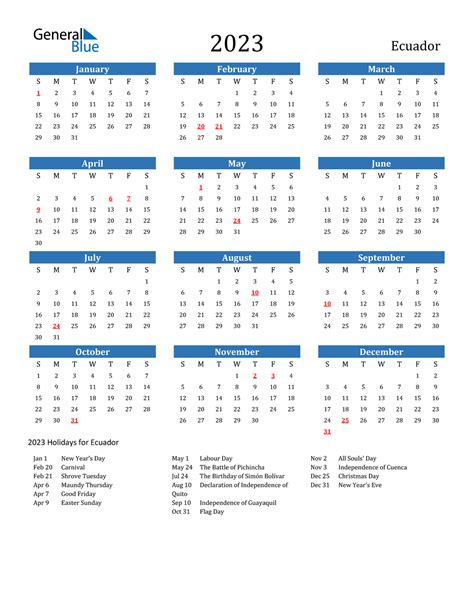 General Blue Calendar 2023