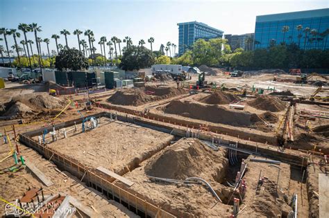 Disneyland Downtown Disney Expansion Dirt Lot West Side Construction