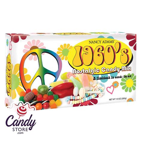 1960's Decade Candy Box 10oz - 6ct | CandyStore.com