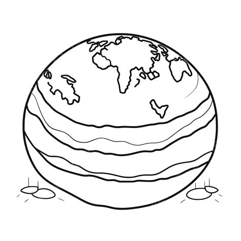 Coloring Printables Of Planet Earth