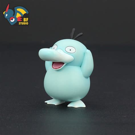 1 20 Scale World Zukan Evolution Of Psyduck Set Pokemon Statue BF