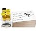 Double Sided Dry Erase Lap Boards Ohuhu Pack X Inch Small