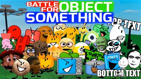 Battle For Object Something OFFICIAL INTRO YouTube